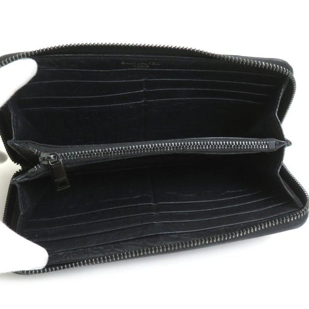 Saint Laurent Round Zipper Long Wallet - Picture 3 of 8